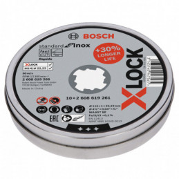 BOSCH-B 10 DISCHI PER INOX...